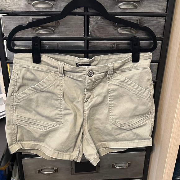 Women's Beige Shorts - Picture 1 of 4